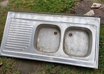 Zlewozmywak dwukomorowy z ociekaczem