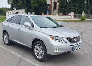 Lexus RX450h 2010r 3.5v6 299km hybryda Led xenon skóra hak nowe opony