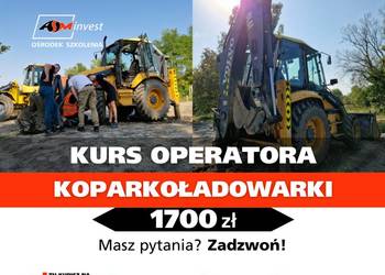 KURS na KOPARKOŁADOWARKĘ szkolenie Koparkoładowarki