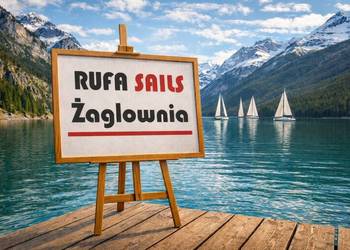 Żagiel GROT do łódki Jumper 19. RUFA Sails