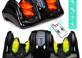 Masażer elektryczny do stóp i nóg z funkcją grzania refleksologia 4 tryby…