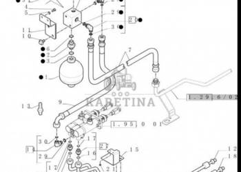 New Holland T6010 Wspom ukl hamulcow 87351567