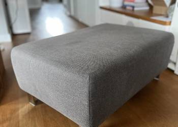 Pufa / podnóżek Sits 95x65x40 cm szara Kraków