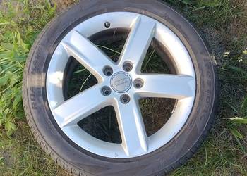 Felgi aluminiowe Audi A4 / A6 17" 5x112 + opony letnie