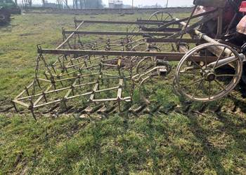 Sprzedam kultywator szer.2.40m cena 800zł, rozsiewacz  typu lej ocynk z mie