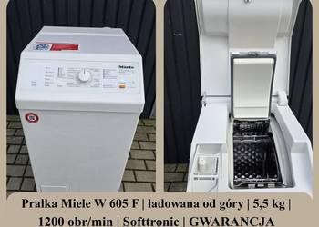 Pralka Miele W 605 F | ładowana od góry | 5,5 kg | 1200 obr/min |Softtronic