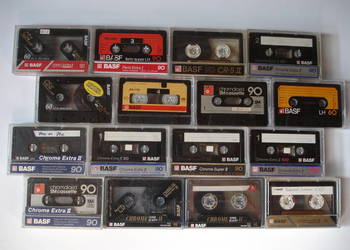 Kasety magnetofonowe BASF