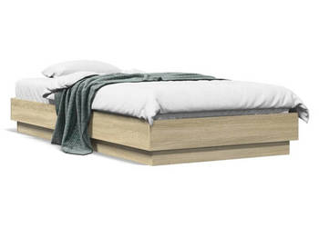 Łóżko bez materaca dąb sonoma 75x190 cm WM-839639