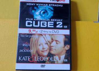 2 Dvd film płyta  Cube 2 oraz Kate i Leopold płyta