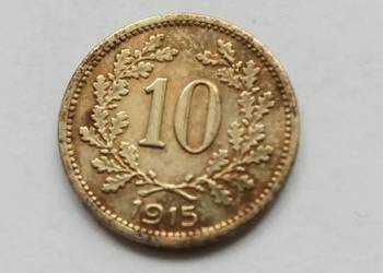 Moneta 10 Heller 1915