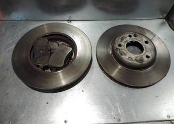 TARCZE HAMULCOWE PRZÓD KLOCKI MERCEDES W203 2.2 CDI 287MM