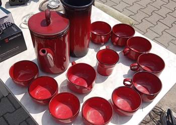 Zestaw ceramiki porcelany Luxemburg PRL zabytek Antyk