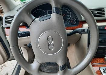 Audi A4 B6 A6 C5 Jasna kierownica multifunkcyjna ze zmianą biegów