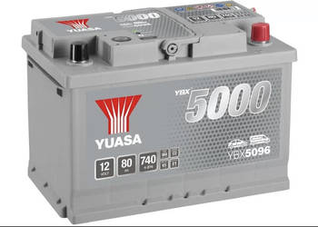 Akumulator 80Ah 740A 12V Yuasa Silver YBX5096 CHOPINA 1 DARMOWA DOSTAWA