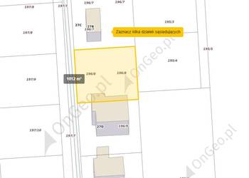 Działka budowlana (1000m2) MEDIA (Łozina)