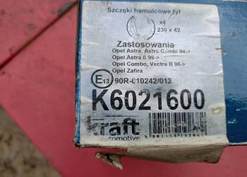 Szczęki hamulcowe Nowe