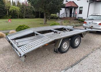 Boro BR2 Przyczepa Ciężarowa Laweta DMC 2000 kg Przewóz Pojazdów