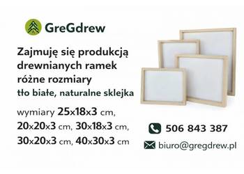 RAMKA drewniane DO  makramy różne wymiary