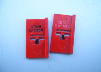 retro PRL unitra CEMI sample BAE995 BAE895 diody SMD nowe