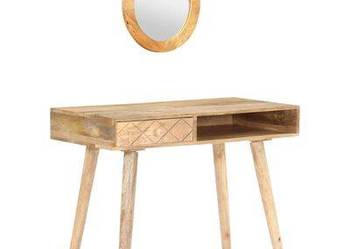 vidaXL Toaletka, 100 x 50 x 76 cm, lite drewno mango(289636)