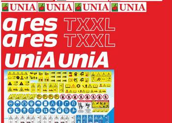 NAKLEJKI UNIA ARES TXXL