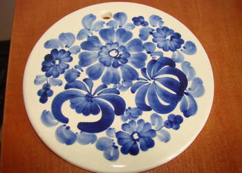 Włocławek fajansowa płytka kuchenna PRL