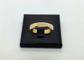 Złota obrączka próby 585 - 4,70g (Rozmiar 27)