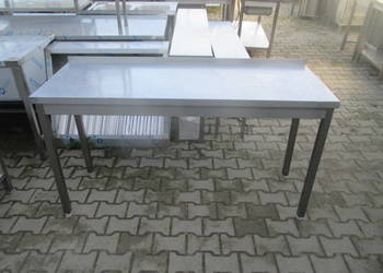 Stół Gastronomiczny Przyścienny Z Rantem 160/60/85