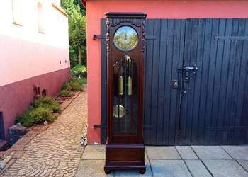 Salonowy Stojący Zegar Gustav Becker Nr Mech 339 Gong 7 Strun Po Renowacji