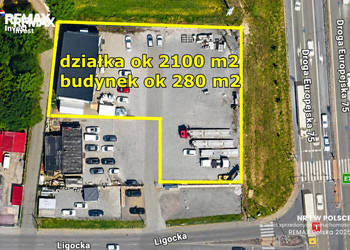Budynek+plac przy DK75 – biznes, który widać