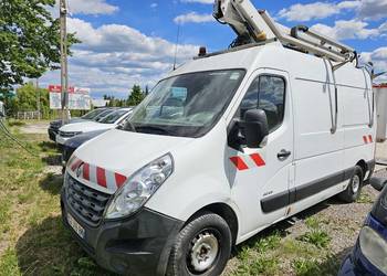 RENAULT MASTER PODNOSNIK KOSZOWY ZWYZKA 14 m  2 osoby 200 kg euro5