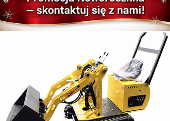 Nowa 2026 Mini Ładowarka gąsienicowa MS-TL113 JSB MINI