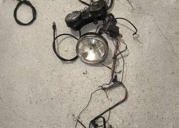 Kierownica, konsola, lampa , instalacja elektryczna Dniepr MT