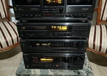 Wieża SONY segmentowa z pilotem Japan Vintage