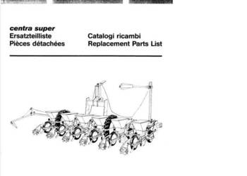 Becker Centra Super siewnik katalog części