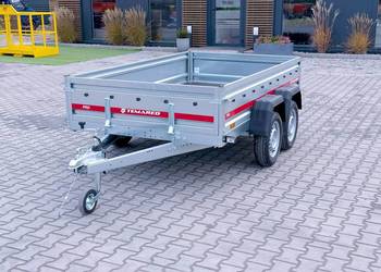 Przyczepka samochodowa TEMARED PRO 2615/2 transporter lekka DMC 750 kg