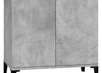 Szafka pod umywalkę szarość betonu 58x33x60 cm WM-821264