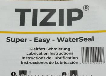 Wosk smar Ti Zip do konserwacji zamków plastykowych np suchy skafander