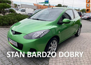 Mazda 2 benzynka, manual, klimatyzacja, wspomaganie kier., centralny zamek…