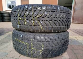2 x Opona zimowa Bridgestone Blizzak LM-32 205/55R16 91 H 7mm 16R zimówki