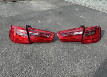 Lampy Tył komplet A6 C7 Sedan Europa