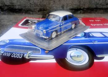 SYRENA 102S Kultowe auta PRL 1/43 model deagostini FSO Legendy NOWY