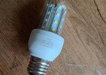 LED żarówka świetlówka 5W (15W/75W) E27 3000K klasa A nowa