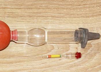 Tester wskaźnik gęstości elektrolitu akumulatora areometr densymetr R/3 PRL