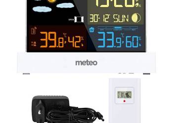 Stacja pogodowa METEO SP110B z DCF biała