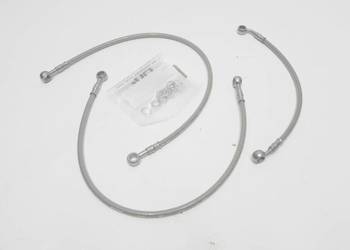 Przewody hamulcowe oplot metalowy FrenTubo Honda CB400 N 84'