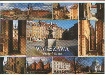 K. Poczt. Warszawa Stare Miasto - widoki **