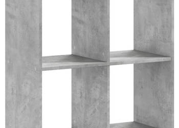 Regał szarość betonu 685x32x685 cm materiał drewnopochodny WM-852828