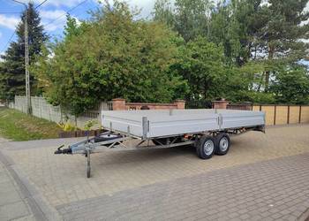 Przyczepa Platforma POL-METAL*DMC 2000KG *Otwierane Burty * 500 x 195*