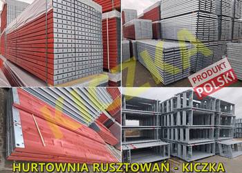 Rusztowanie ELEWACYJNE Rusztowania Typ BAUMANN PLETTAC 384m2 - długość 60m